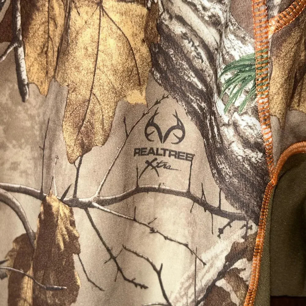 CABELA'S 2XL THERMAL HEAVY WEIGHT BASE LAYER PANTS HUNTING real tree camo